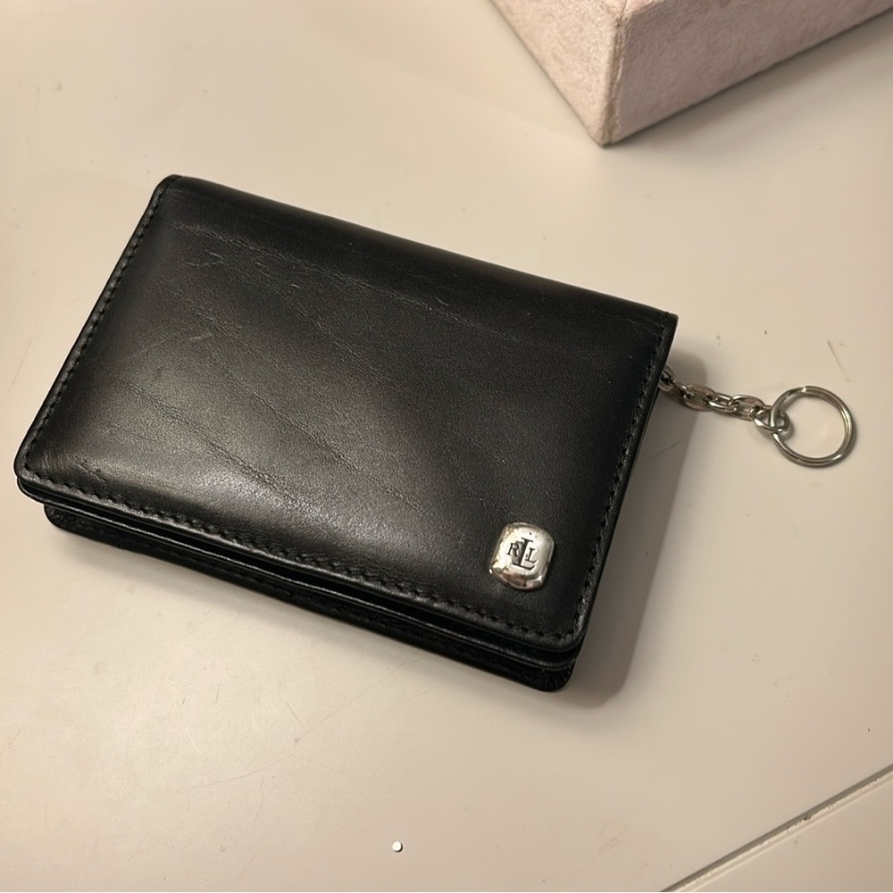 Ralph Lauren Leather Key/ID/Coin/Card Case